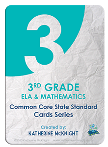 3 ELA Math Cards