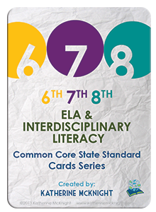 6-8 ELA Cards