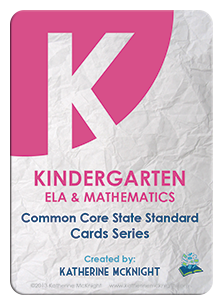 K ELA Math Cards