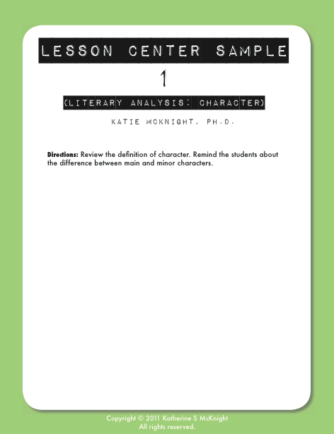 Centers for Literature